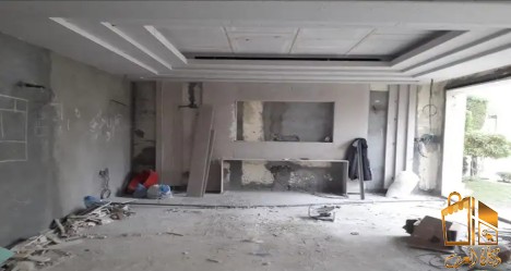 تنفيذ اعمال الاسمنت بورد بجدو